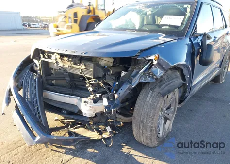 2021 Ford Explorer Xlt z USA, uszkodzony, nr VIN 1FMSK7DH6MGA49028